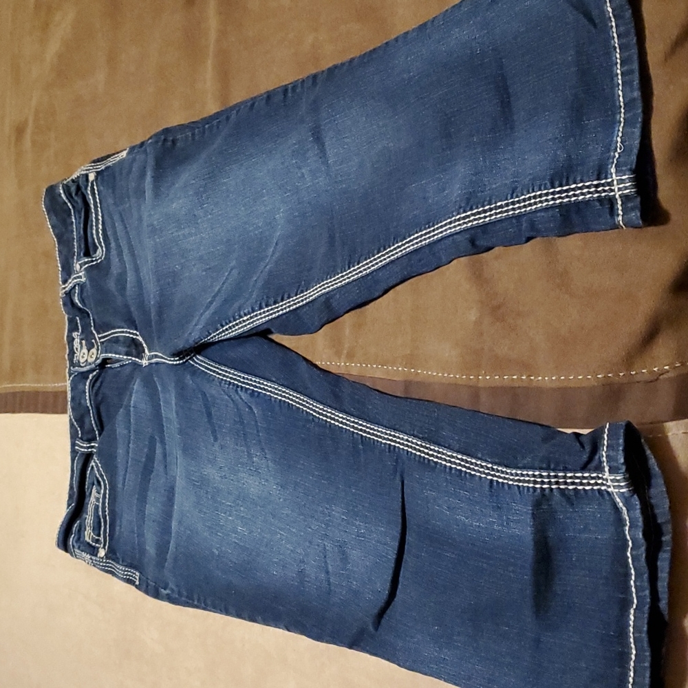 Maurices denim capris
